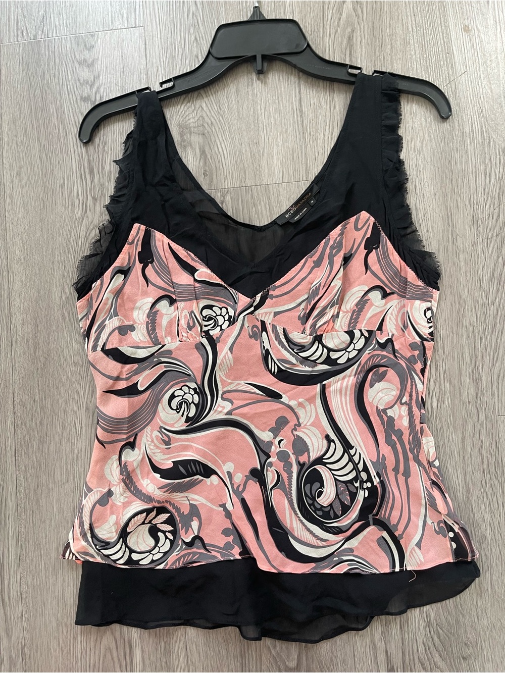 Y2K Bcbg MaxAzria silk blouse